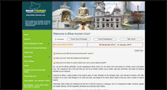 Desktop Screenshot of bihar-tourism.com